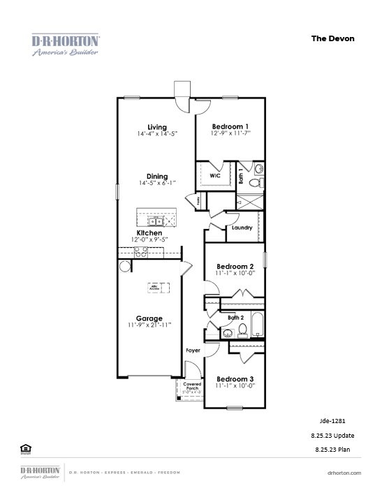 The Devon Floorplan
