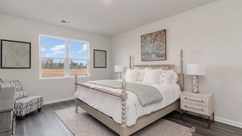 bedroom with window