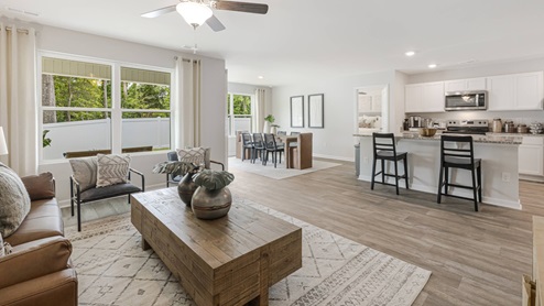 Our homes feature open floorplans that combine style and functionality. You'll find sleek granite countertops, islands, and shaker-style cabinets in the kitchen. For that modern touch, you'll also get stainless-steel appliances, dishwasher, and microwave. Smart home technology is included, providing convenience and efficiency at your fingertips. Jacksonville, North Carolina is a thriving Military town with plenty of southern charm. Home to Marine Corps Base Camp Lejeune and a vibrant coastal community. This bustling city offers a perfect blend of military heritage, outdoor recreation, and family-friendly attractions. With public access to Onslow Beach and North Topsail Beach, you are sure to get your fix of sun! If the ocean isn’t your thing, come and shop at Jacksonville Mall, or explore the natural beauty of Hammocks Beach State Park nearby. With a growing population and strong economic outlook, Jacksonville is an ideal destination for military families, young professionals, and retirees alike.