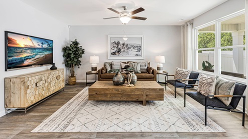 Our homes feature open floorplans that combine style and functionality. You'll find sleek granite countertops, islands, and shaker-style cabinets in the kitchen. For that modern touch, you'll also get stainless-steel appliances, dishwasher, and microwave. Smart home technology is included, providing convenience and efficiency at your fingertips. Jacksonville, North Carolina is a thriving Military town with plenty of southern charm. Home to Marine Corps Base Camp Lejeune and a vibrant coastal community. This bustling city offers a perfect blend of military heritage, outdoor recreation, and family-friendly attractions. With public access to Onslow Beach and North Topsail Beach, you are sure to get your fix of sun! If the ocean isn’t your thing, come and shop at Jacksonville Mall, or explore the natural beauty of Hammocks Beach State Park nearby. With a growing population and strong economic outlook, Jacksonville is an ideal destination for military families, young professionals, and retirees alike.