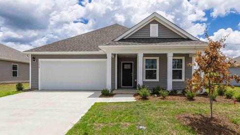 Our homes feature open floorplans that combine style and functionality. You'll find sleek granite countertops, islands, and shaker-style cabinets in the kitchen. For that modern touch, you'll also get stainless-steel appliances, dishwasher, and microwave. Smart home technology is included, providing convenience and efficiency at your fingertips. Jacksonville, North Carolina is a thriving Military town with plenty of southern charm. Home to Marine Corps Base Camp Lejeune and a vibrant coastal community. This bustling city offers a perfect blend of military heritage, outdoor recreation, and family-friendly attractions. With public access to Onslow Beach and North Topsail Beach, you are sure to get your fix of sun! If the ocean isn’t your thing, come and shop at Jacksonville Mall, or explore the natural beauty of Hammocks Beach State Park nearby. With a growing population and strong economic outlook, Jacksonville is an ideal destination for military families, young professionals, and retirees alike.