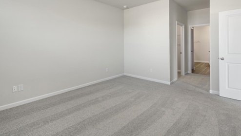 The Primary Suite offers a massive closet and a luxurious bathroom with a walk-in shower, linen closet, and dual vanity. In addition, there are another 2 bedrooms and full bath. In every bedroom you’ll have vinyl flooring and a closet in each room. Whether these rooms become bedrooms, office spaces, or other bonus rooms, there is sure to be comfort.