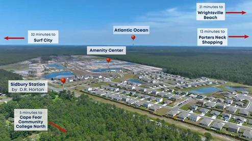 Homeowners will enjoy a resort style swimming pool, clubhouse with full kitchen, fitness room, simulated golf, pool table, fire pit area, multi-game court, discovery playground and amenity pond.