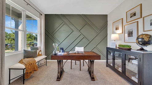 spacious flex room