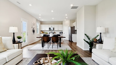 open concept living space
