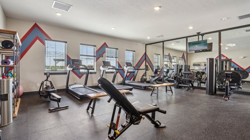 fitness center in Miles Farm