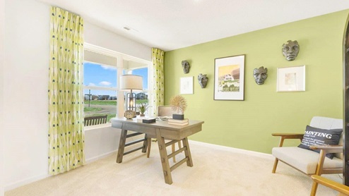 Grasslands at Broad Acres Bellamy Model office at front of home