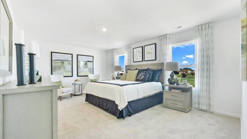 Grasslands at Broad Acres Bellamy Model main bedroom