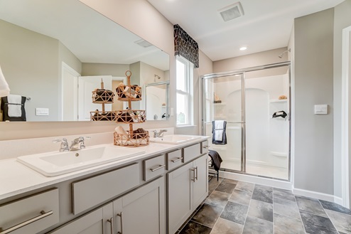 Master bathroom