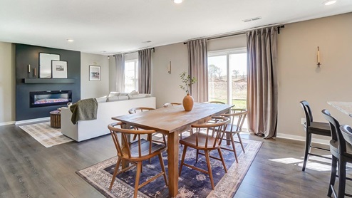 dining table and chairs