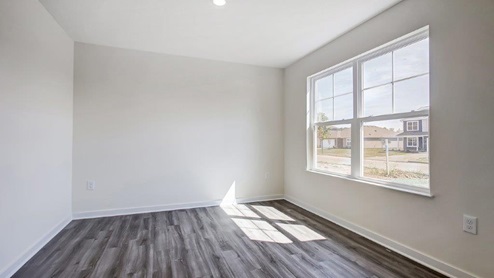 flex office space with double window