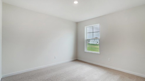 third bedroom with double window