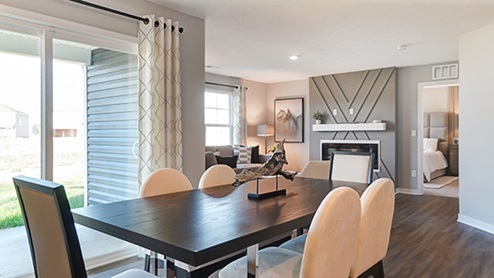 Chase Landings Model Chatham Dining Area