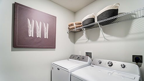 Chase Landings Model Chatham Laundry Room