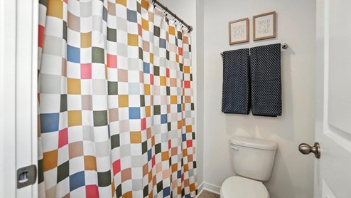 third full bathroom shower
