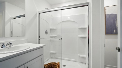 ensuite bath walk in shower