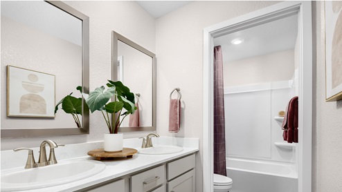 Jasper Plan 1811 Secondary Bathroom