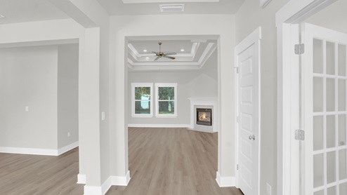 Avery new home interior.