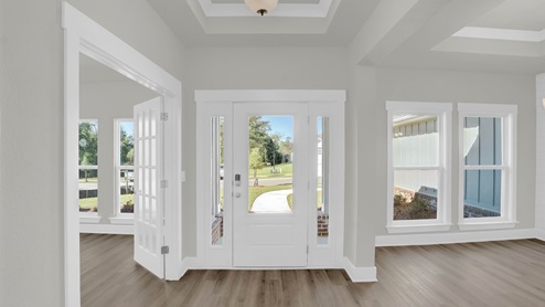 Avery new home interior.
