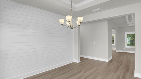 Avery new home interior.