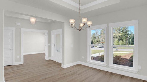 Avery new home interior.
