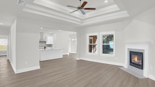Avery new home interior.