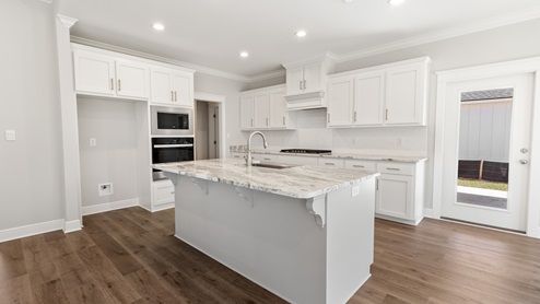 Walnut new home interior.