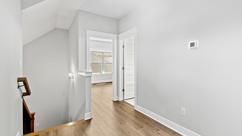 Walnut new home interior.