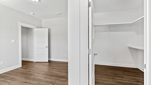 Walnut new home interior.