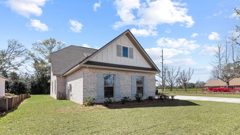 Walnut new home exterior.
