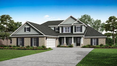 Exterior of beautiful new Walnut floorplan.