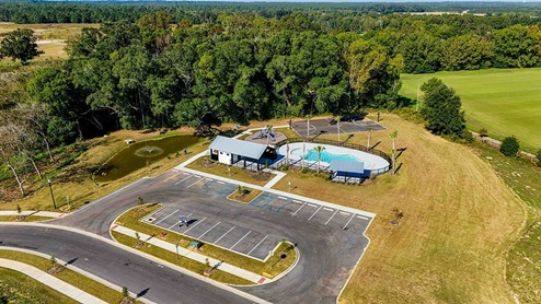 Harvest Green West drone view.