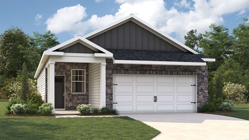 Front view of house Bowen Elevation
