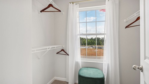 Inside new two story townhome in river landing with all new appliances, decorated with elevated modern furniture and Nashville chic design