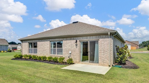 Patio Welcome to Southern Timbers, Paragould, Arkansas, Presented By D.R. Horton