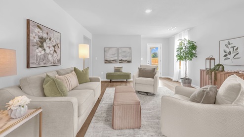 Spacious living room perfect for entertaining