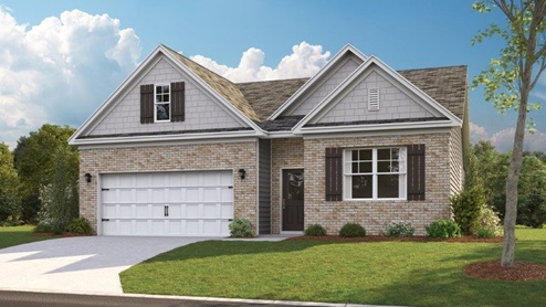 One story home with full brick