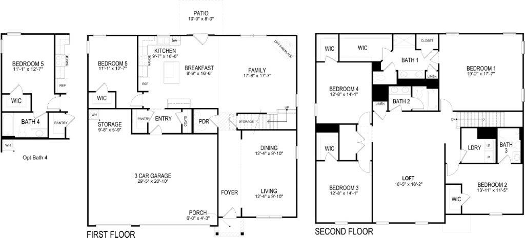 Mansfield floor plan