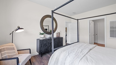Primary bedroom with ensuite