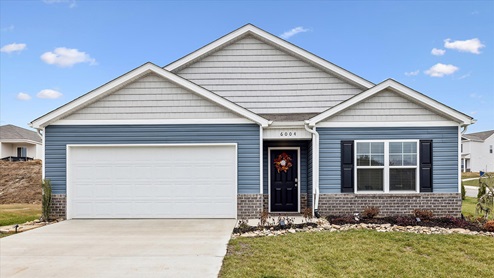 single story exterior