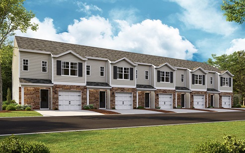 Exterior home rendering