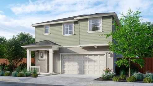 Owl Ranch Hercules Plan 1 Exterior Rendering Traditional Elevation