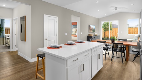 Stonebridge Santa Rosa Maverick Plan Kitchen Hallway Overall