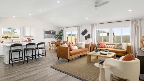 Harvest Hills II Cypress Plan Great Room