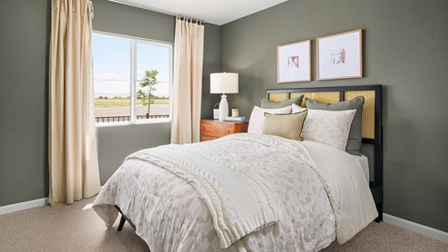 Harvest Hills II Montara Plan Secondary Guest Bedroom