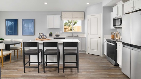 Harvest Hills II Redwood Plan Kitchen