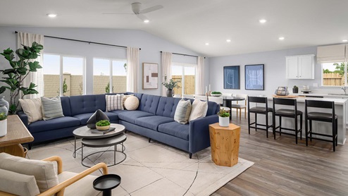 Harvest Hills II Redwood Plan Great Room