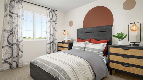 Harvest Hills II Cypress Plan Secondary Bedroom