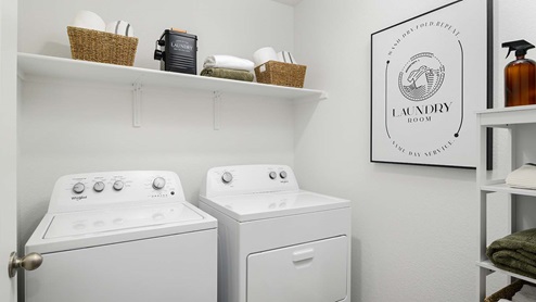 Harvest Hills II Montara Plan Laundry