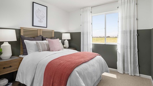 Harvest Hills II Montara Plan Secondary Bedroom